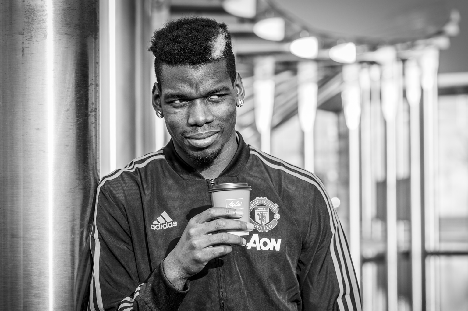 Fotografie von Stefan Freund, Portrait, Manchester United, Paul Pogba, Fußball, Sport
